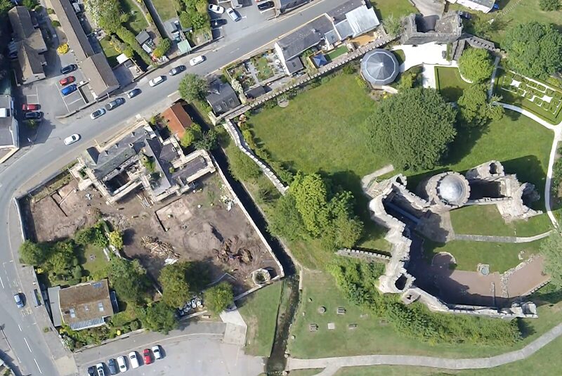 Island House, after — Before & After Images, Island House, Laugharne.