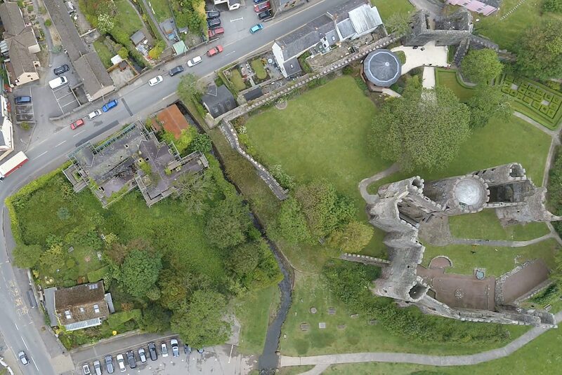 Before & After Images — Island House, Laugharne.