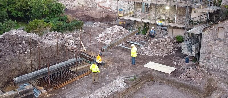 Emergency Repair Works — Island House, Laugharne.