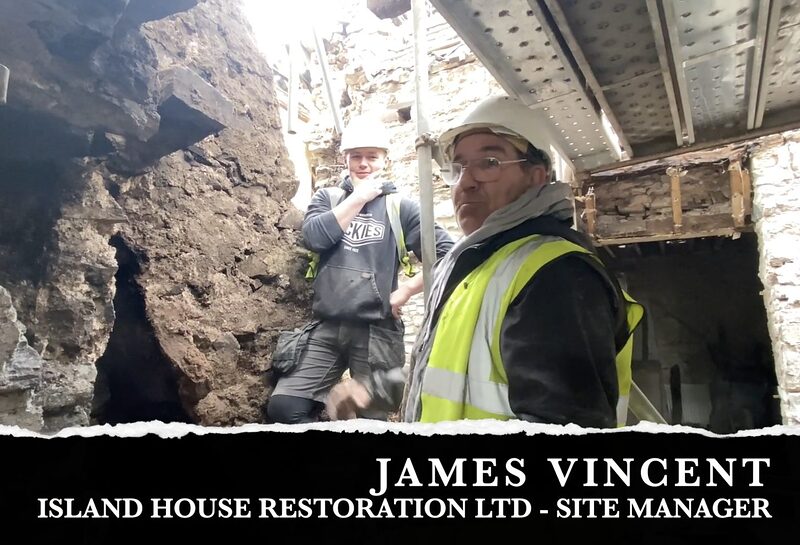 Chimney 6 — Talk by James Vincent — Island House, Laugharne.