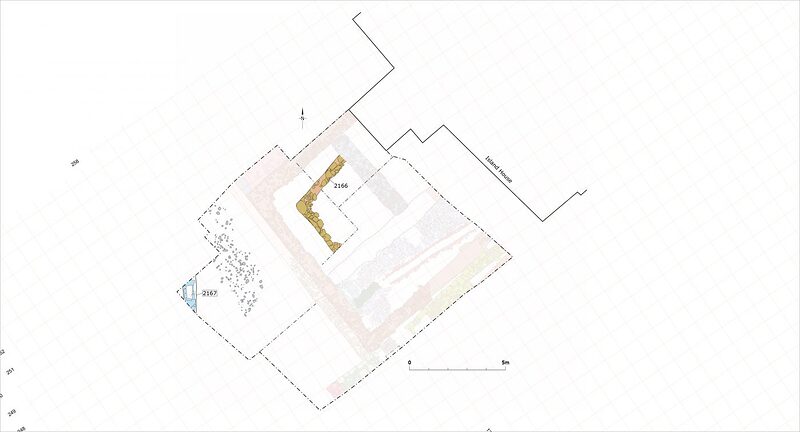 Trench 2 — Reference Images — Island House, Laugharne.