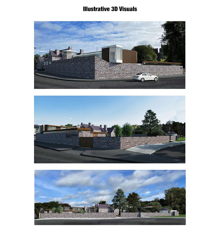 Visualisation 2 — 3D Visualisations, Island House, Laugharne.