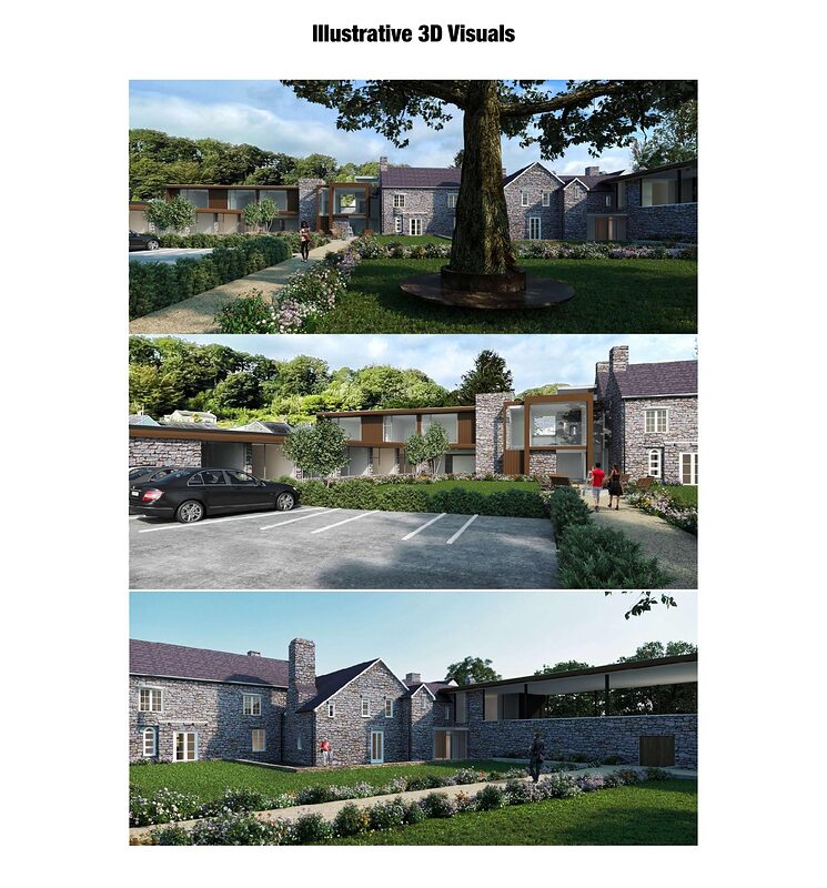 Visualisation 3 — 3D Visualisations, Island House, Laugharne.
